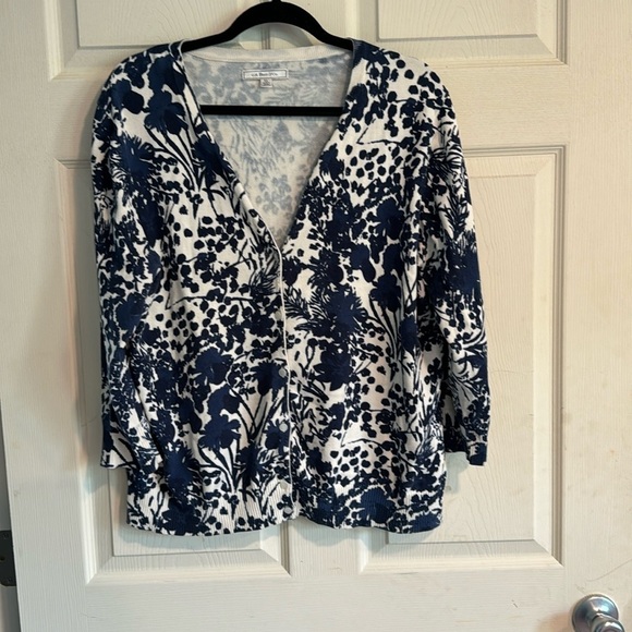 Bass and co size xl floral cardigan - Picture 1 of 5